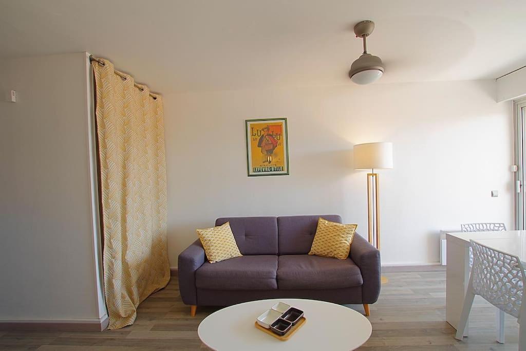 Appartement Calme Et Moderne Avec Vue Mer 74 Canet-en-Roussillon Extérieur photo