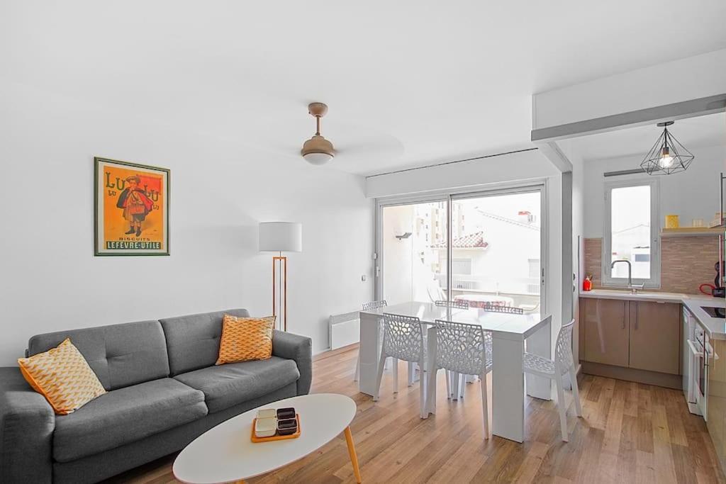 Appartement Calme Et Moderne Avec Vue Mer 74 Canet-en-Roussillon Extérieur photo